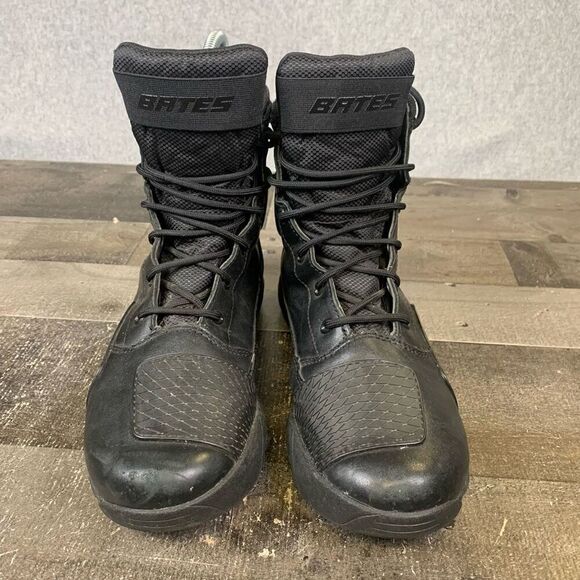 Bates Men’s Size 8.5 Adrenaline Performance Motorcycle Boots Black Lace Up - Picture 10 of 10